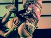 MaYa Homerton shibari by Nina Russ september 2014 Bound 4